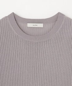 ANY 【2SET】ニットツインセット（半袖ニット＋Vネックカーデ）