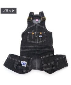 PET PARADISE Lee デニム オーバーオール 《ブラック》 中型犬 大型犬