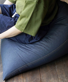 ビーズクッション tetra tetra DENIM -デニム-　ビーズクッション