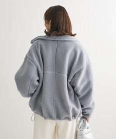 Green Parks リバーシブルコンビボアブルゾン