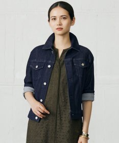 自由区 【洗える】ウスカルデニムベーシック ジャケット インディゴ