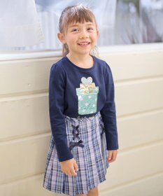ANY KIDS ミラクルスパンコール 長袖 Tシャツ