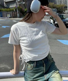 WEGO サイドドロストラインストーンT