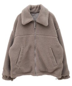 Green Parks リバーシブルコンビボアブルゾン