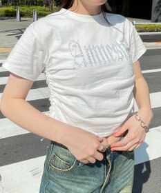 WEGO サイドドロストラインストーンT