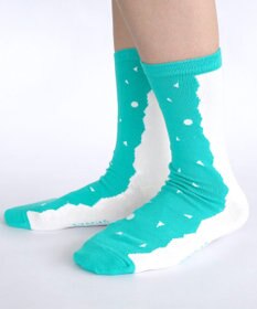 nitorito 【UNISEX】米沢オリジナル柄 mountain&moon 靴下