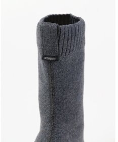 steppi 【洗える】ウール混 ストレッチブーツ