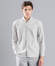 JOSEPH HOMME トリックジャガード　ウイングカラーシャツ