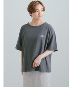 Te chichi 胸刺繍&バックプリントBIGTシャツ