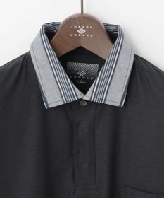 JOSEPH ABBOUD MOUNTAIN 【SPACE／UNISEX】オーガニックコットンスラブプレーティング天竺 ポロシャツ