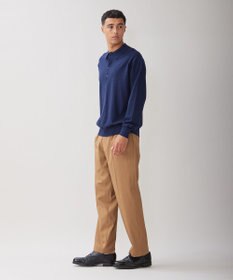 UNFILO MENS ライトウォーム ニットポロ