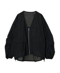 AMERICAN HOLIC イージーケア＋接触冷感　シアーブルゾン