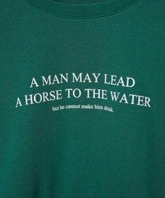 WEGO クロップドスウェット