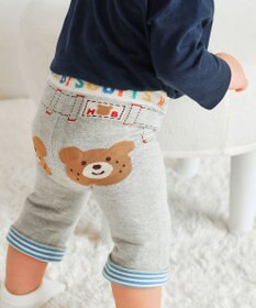 MIKI HOUSE HOT BISCUITS 【70-100cm】 8分丈スパッツ