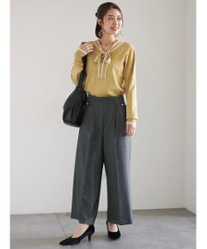 Te chichi ツイーディーワイドクロップトパンツ