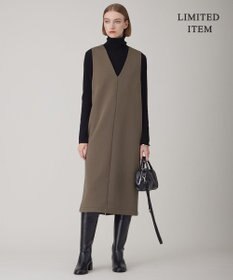 ICB L 【WEB限定・洗える】 コットンダンボール ジャンパースカート ワンピース