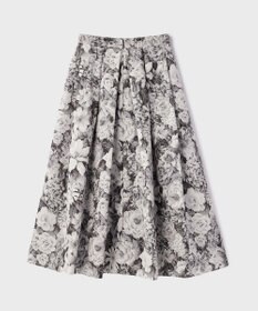GRACE CONTINENTAL アンティークフラワータックスカート