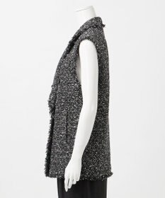 23区 L 【GOLD LABEL】CAMPOREバイカラーツイード ジレ