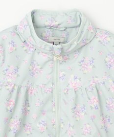ANY KIDS 裾ペプラム 花柄 ブルゾン