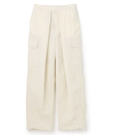 BEIGE， 【洗える】ACANTHUS / カーヴィーシルエットカーゴパンツ