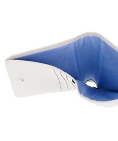 LANVIN en Bleu カリヨン 二つ折り財布