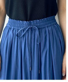 YECCA VECCA シルキータックワイドパンツ