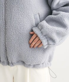 Green Parks リバーシブルコンビボアブルゾン