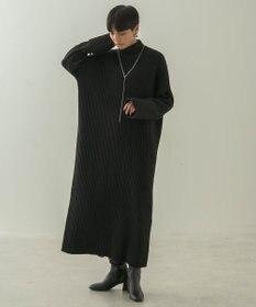 AMERICAN HOLIC モックネックニットワンピース