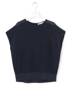 23区 【先行予約/WEB&一部店舗限定】クレープコットン アゼラメ ニット