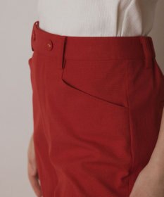 GRACE CONTINENTAL ストレッチフレアパンツ