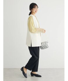 Green Parks 袖チュールドッキングプルオーバー