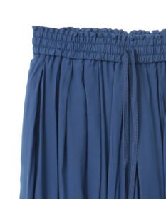 YECCA VECCA シルキータックワイドパンツ