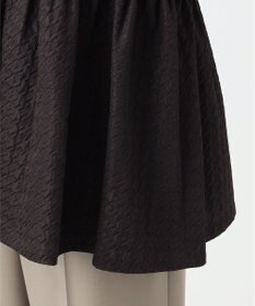 23区 【R(アール)】ハウンドトゥースジャカード ペプラムブラウス