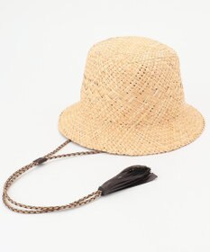 J.PRESS YORK STREET 【WOMEN】ラフィアバケットハット