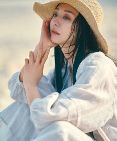 23区 L 【洗える】LIBECO カフタン ワンピース