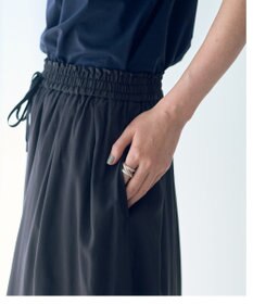 YECCA VECCA シルキータックワイドパンツ