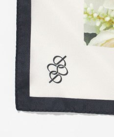 自由区 【カトリエムブーケ】La boroderie de Laurent ブーケモチーフマルチスカーフ