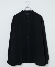 WEGO トロミBIGバンドカラーシャツ