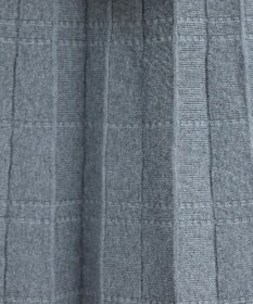 Tiaclasse L 【洗える】1枚で着映えするチェック柄編みニットワンピース