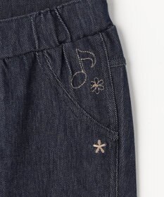 組曲 KIDS 【110-140㎝】シンフォニー デニムニットパンツ