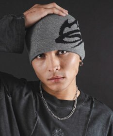 WEGO 【ユニセックス着用ITEM】MA55IVE　ロゴシングルニットワッチ