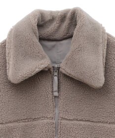 Green Parks リバーシブルコンビボアブルゾン