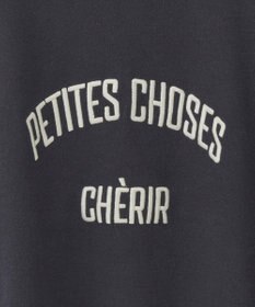 AMERICAN HOLIC コットンブレンドスウェットライクロゴニットトップス