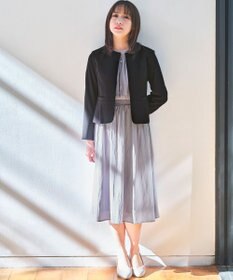 ANY SIS S 【低身長企画】フェミニンギャザー ワンピース