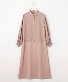 ANY SIS 【美人百花6月号掲載】2SETシアーシャツ×ワンピース セット