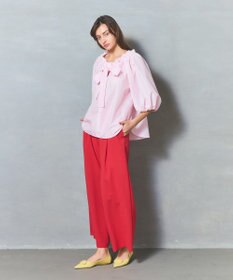 GRACE CONTINENTAL ボリュームスリーブトップ-