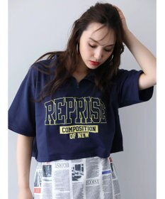 Green Parks ＥＧＯＩＳＴ　ハーフＺｉｐロゴ５分袖プルオーバー