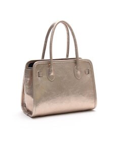 A.D.M.J. 【牛革】クラックメタル/イタリアンレザー前金具付トートM