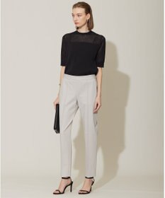 ICB L 【洗える】 レースニットトップス