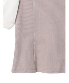 earth music&ecology オープンショルダードッキングプルオーバー